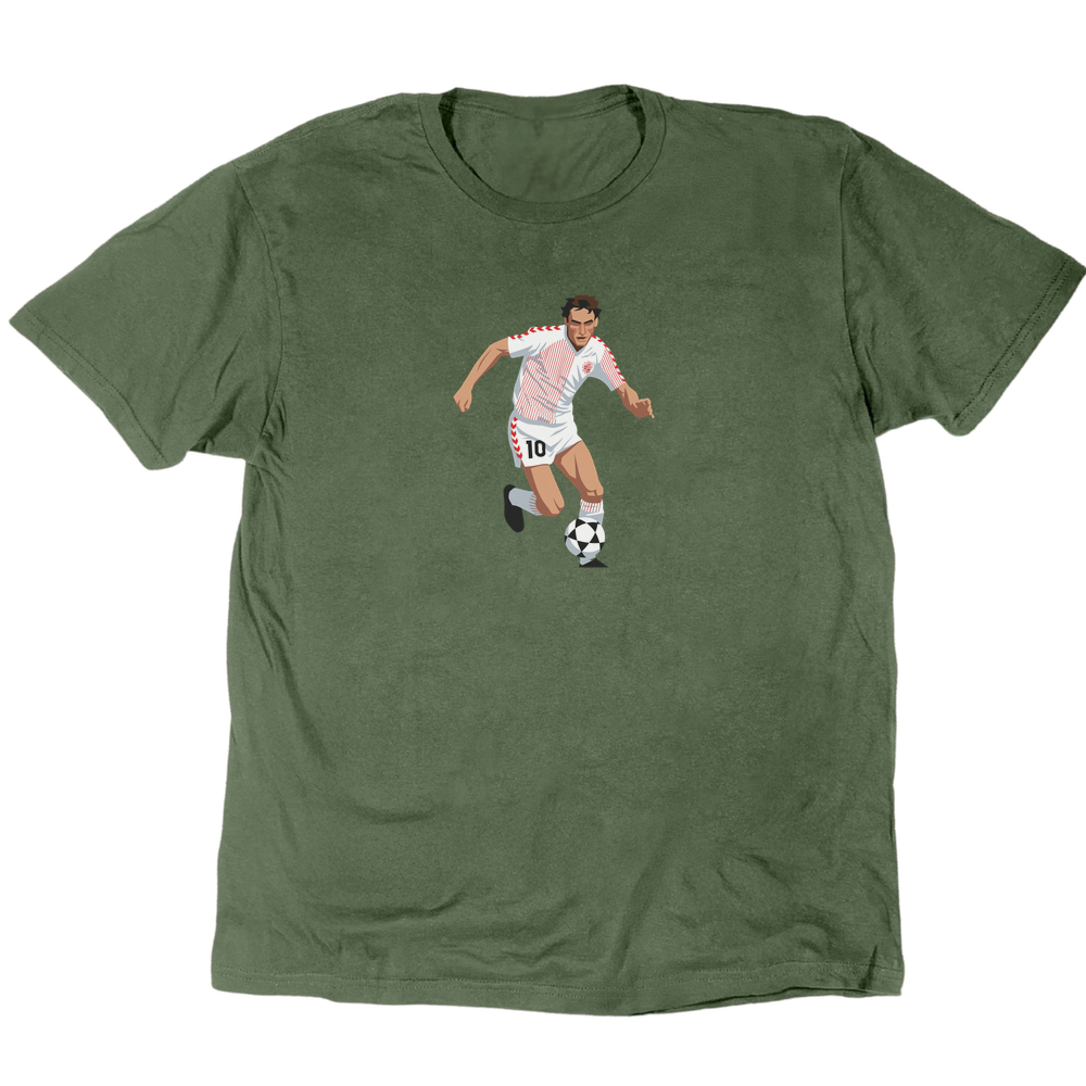 Icons Illustrated Preben Elkj?r The Wild Dane T-Shirt