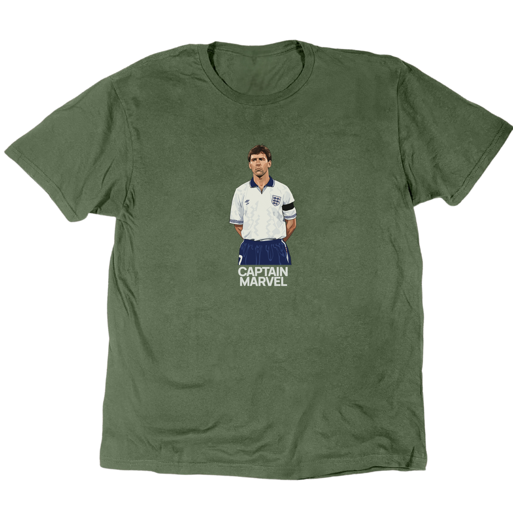 Captain Marvel Bryan Robson T-Shirt