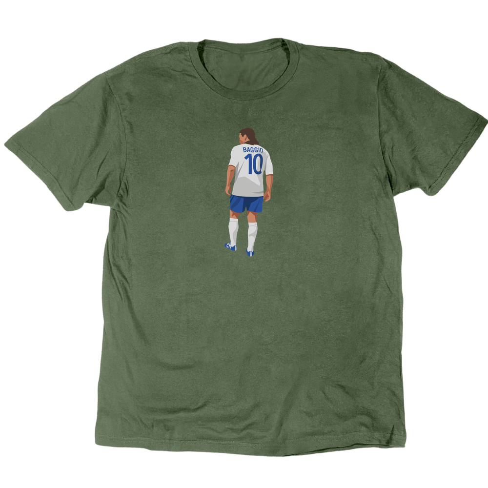 Icons Illustrated Roberto Baggio T-Shirt