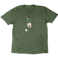 George Best Green And White T-Shirt