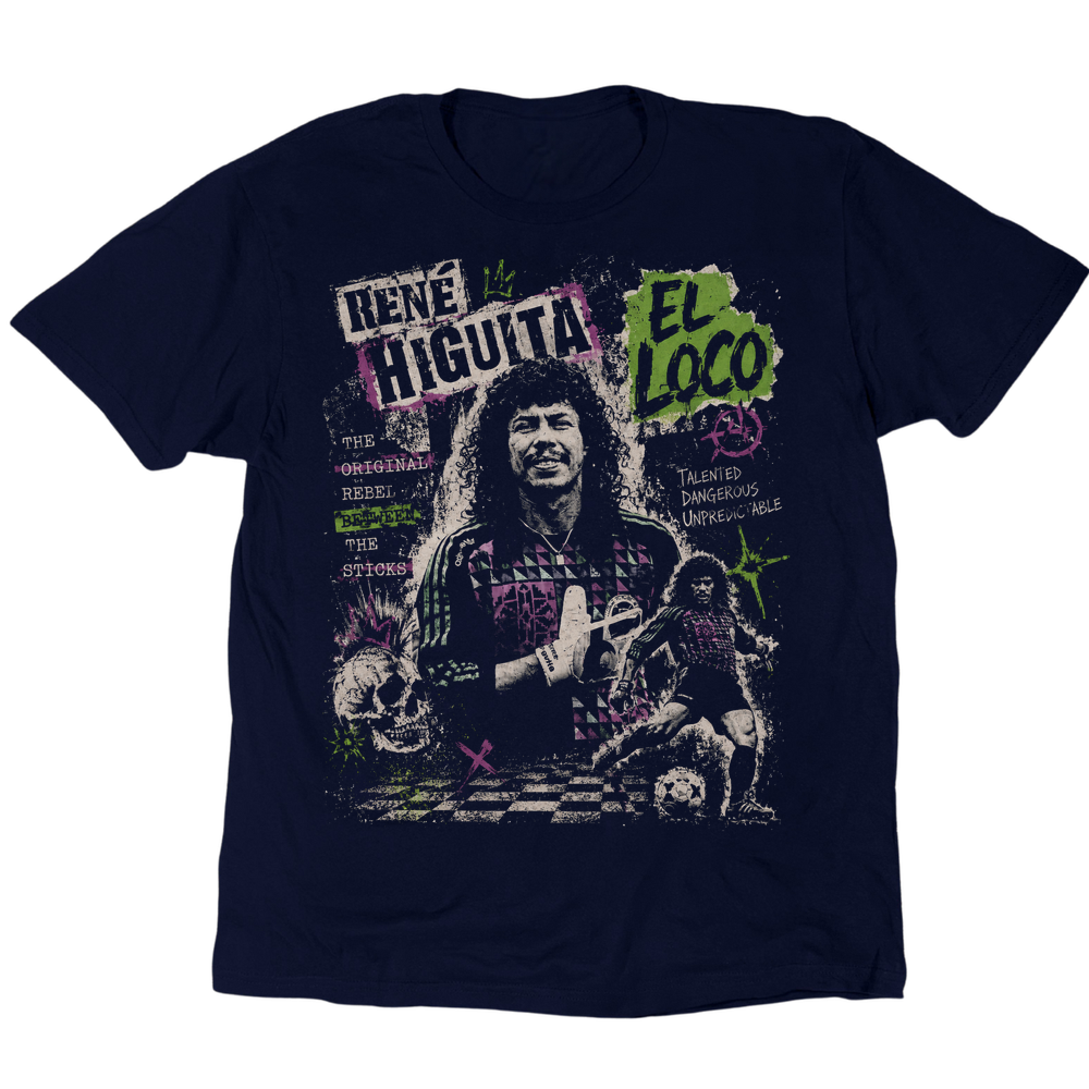 Ren¨¦ Higuita El Loco 1990 T-Shirt