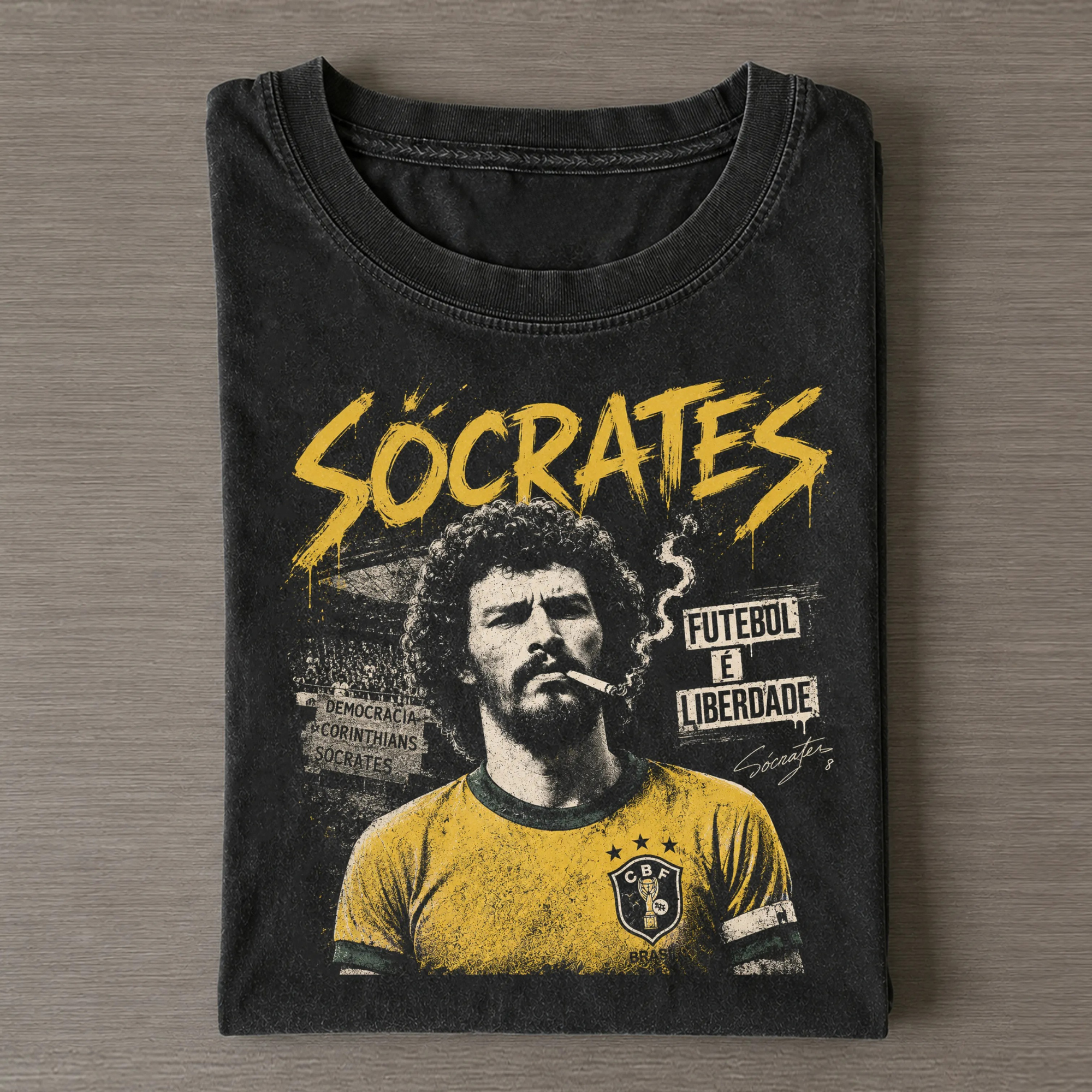 Sócrates O Capitão Tee