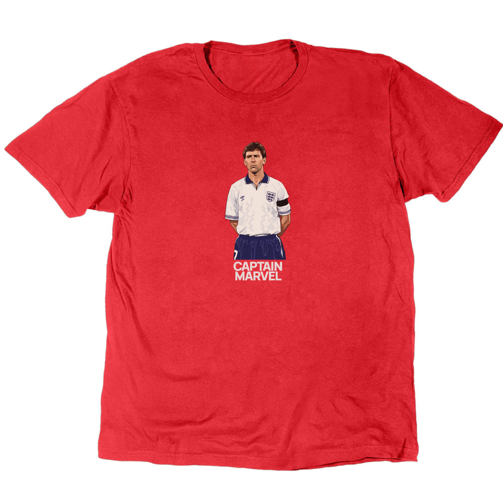 Captain Marvel Bryan Robson T-Shirt