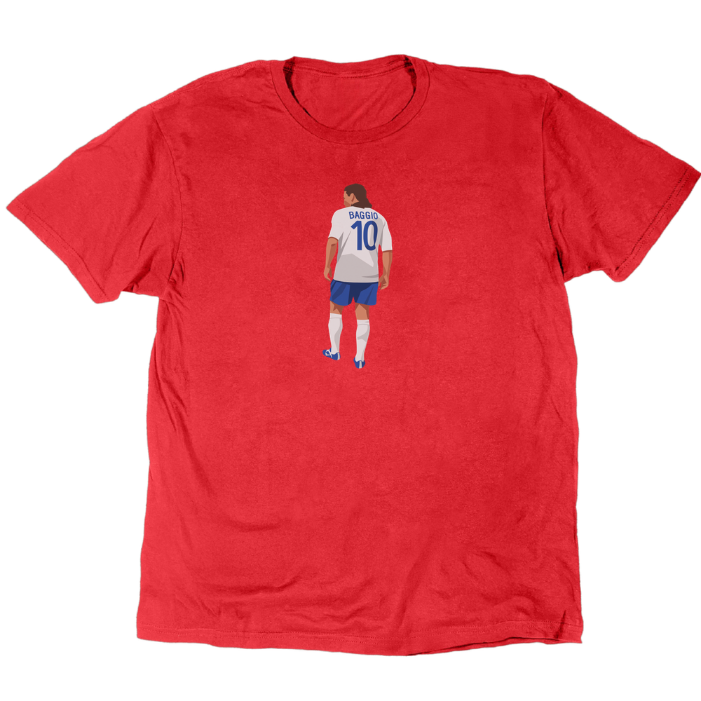 Icons Illustrated Roberto Baggio T-Shirt