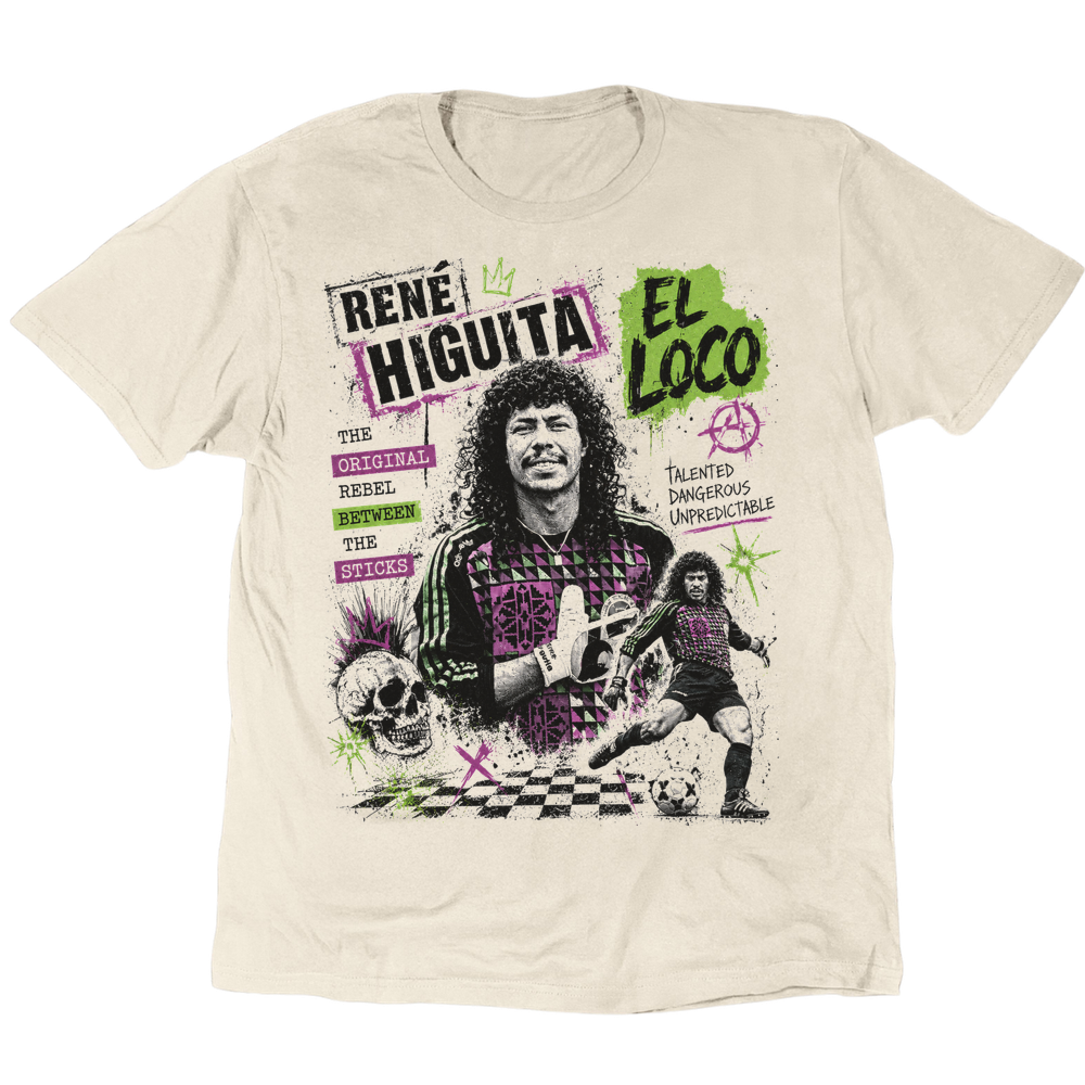 Ren¨¦ Higuita El Loco 1990 T-Shirt