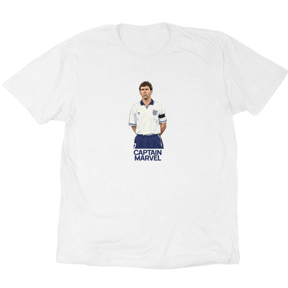 Captain Marvel Bryan Robson T-Shirt