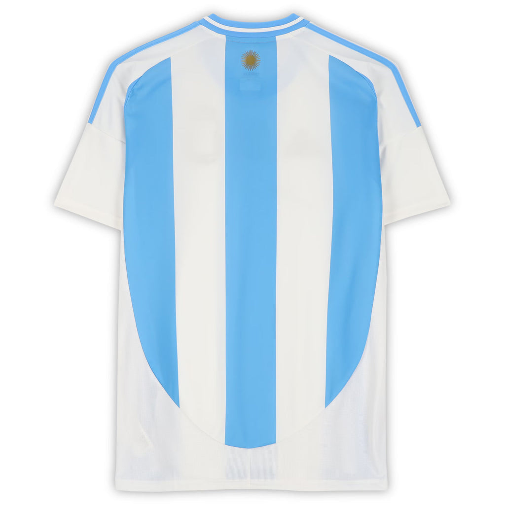Lionel Messi Argentina National Team Autographed Fanatics Authentic Argentina 2024-25 Home Jersey - Front Signed