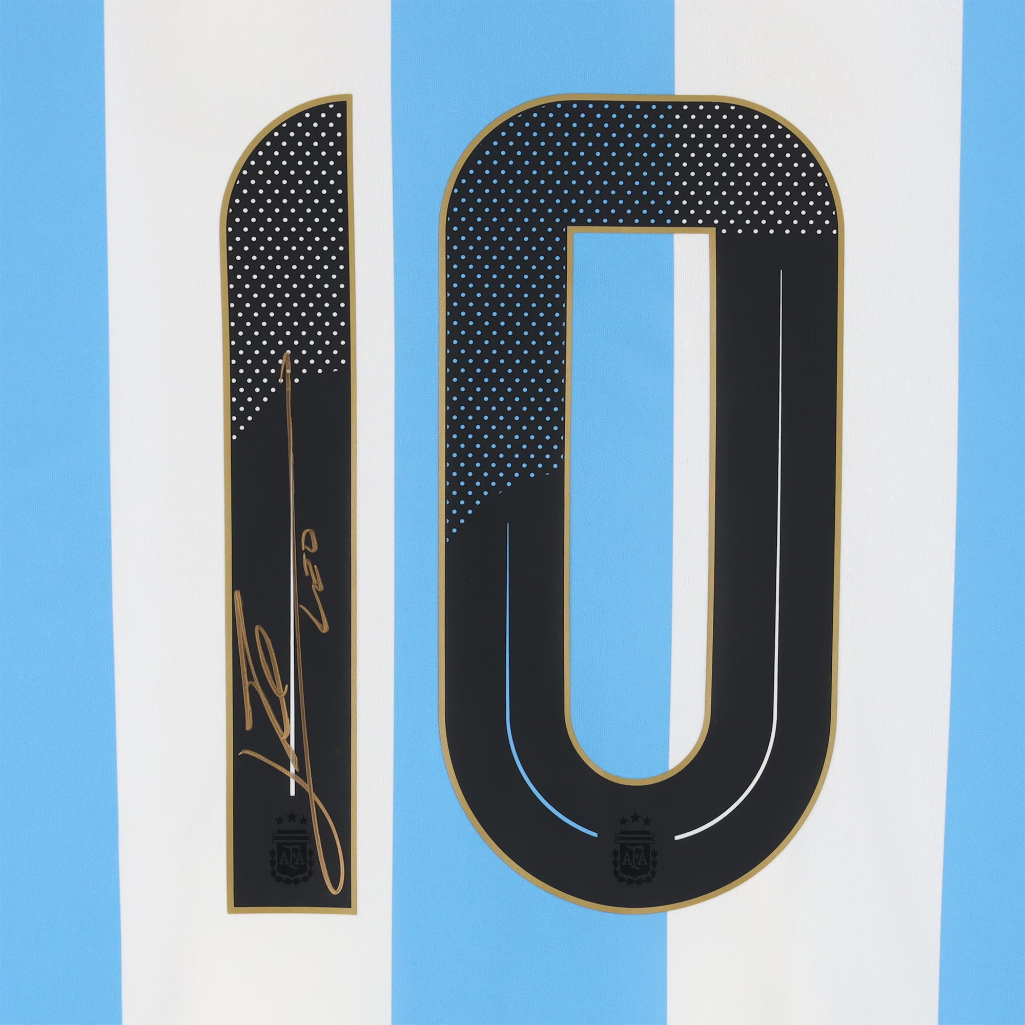 Lionel Messi Argentina National Team Autographed Fanatics Authentic 2024-25 Home Jersey