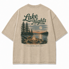 Where Lake Nights Feel Still, Warm, and Worth Remembering Tee