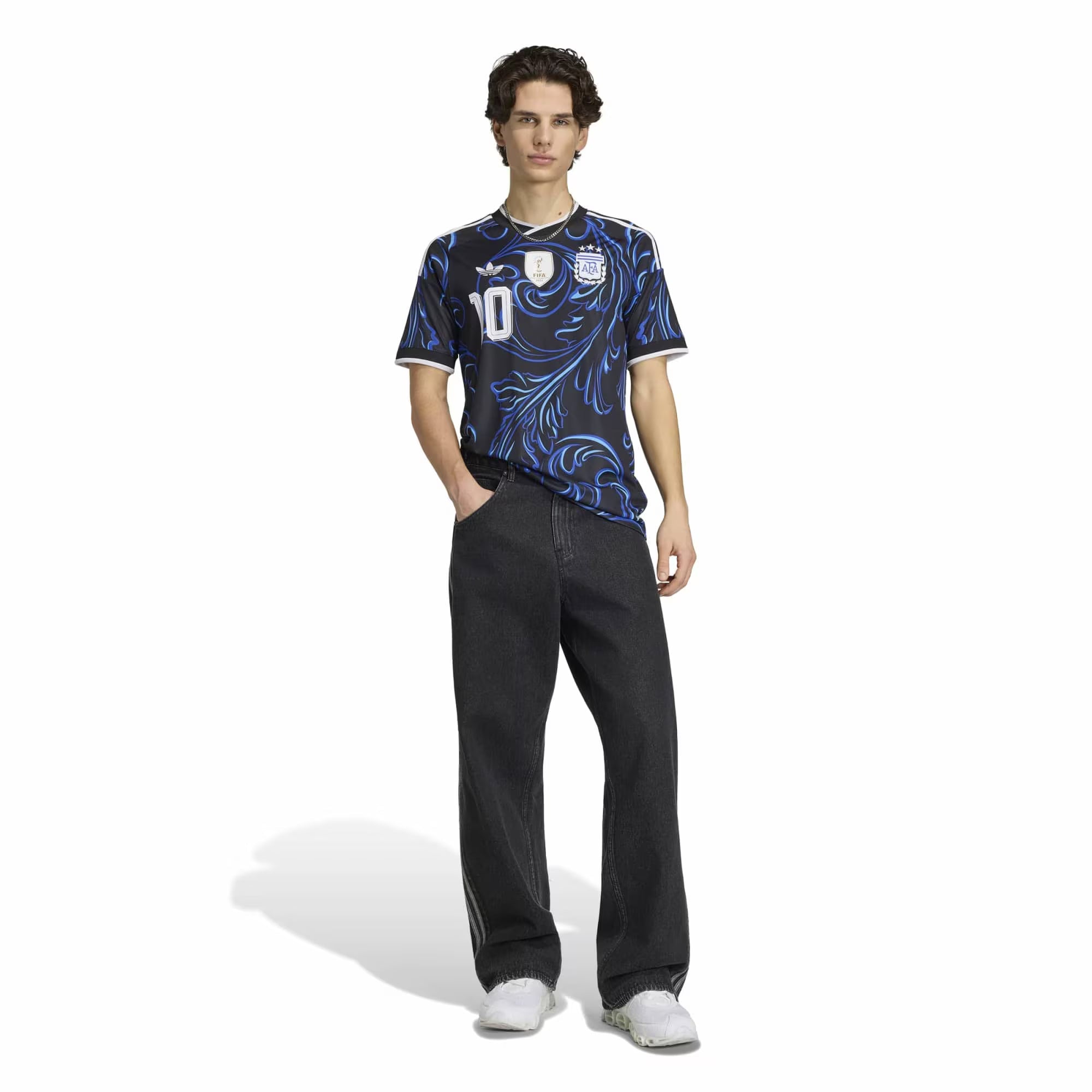 Lionel Messi Argentina National Team 2026 Away Replica Jersey - Black